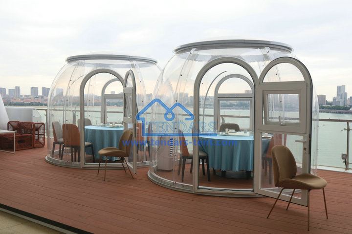 bubble tent restaurant