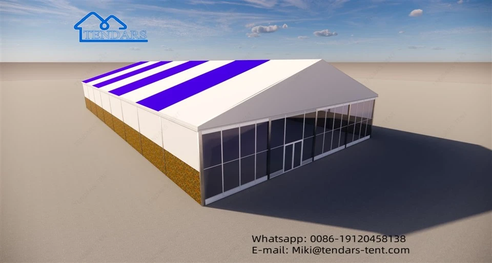 20 x 40 m velik nadstreški šotor