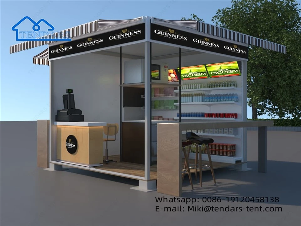 Majhen kiosk šotor